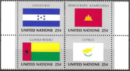 UNITED NATIONS # NEW YORK FROM 1988 STAMPWORLD 587-90** - Gemeinschaftsausgaben New York/Genf/Wien