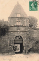 FRANCE - Péronne - Vue Sur La Porte De Bretagne - Carte Postale Ancienne - Peronne