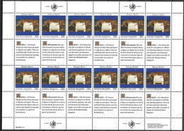 UNITED NATIONS # NEW YORK FROM 1988 STAMPWORLD 595-96** - Gemeinschaftsausgaben New York/Genf/Wien