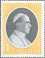 222370 MNH ARGENTINA 1959 PAPA PIO XII - Ongebruikt