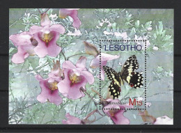 ● LESOTHO 2007 ֎ FAUNA FLORA ● FARFALLA ● ORCHID ● FLOWER ● BUTTERFLIES ● BLUMEN ● PAPILLONS ● 2504 ● - Lesotho (1966-...)