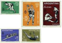 255998 MNH ARGENTINA 1959 3 JUEGOS DEPORTIVOS PANAMERICANOS EN CHICAGO - Ungebraucht