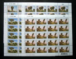 Thailand Stamp FS 2007 Pa Hin Ngam National Park (natural Stone Touch Printing) - Thailand