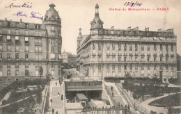 FRANCE - Passy - Vue Générale De La Atation Du Métropolitain - Animé - Carte Postale Ancienne - Passy