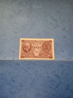 ITALIA-P31a 5L 23.11.1944 UNC - Italia – 5 Lire