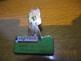 Pin's Lot 003 -- Cyclisme Côte De Laney 25 Juillet 1991  -- Dernier Vendu 09 / 2020 - Cyclisme