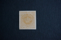 (T6) Cabo Verde 1881 CROWN 40 R Imperforated Proof - MH - Cape Verde