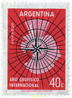 60695 MNH ARGENTINA 1958 AÑO GEOFISICO INTERNACIONAL. - Nuevos