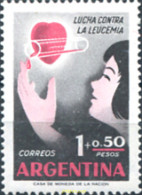 283195 MNH ARGENTINA 1958 LUCHA CONTRA LA LEUCEMIA - Ongebruikt
