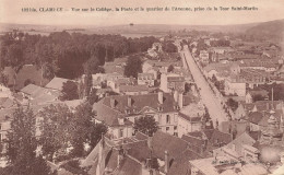 FRANCE - Clamecy - Vue Sur Le Collège, La Poste Et Le Quartier De L'Avenue, Prise De La Tour - Carte Postale Ancienne - Clamecy