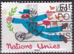 Nations Unies Genève 1985 YT 131 Oblitéré - Gebraucht