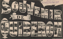 FRANCE - Souvenir De Quiberon - Carte Postale Ancienne - Quiberon