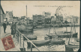 50 CHERBOURG - L'Avant Port Et Le Quai Caligny - état - Cherbourg