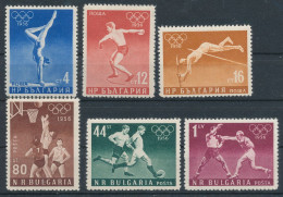 1956. Bulgaria - Olympic Games - Verano 1956: Melbourne