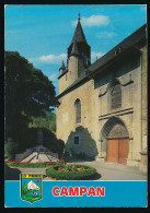 CPSM / CPM 10.5 X 15 Hautes Pyrénées CAMPAN L'Eglise - Campan