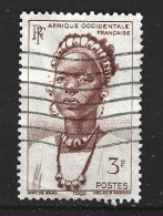 A.0.F.. N°34 Oblitéré De 1947. Jeune Femme Du Togo. - Oblitérés