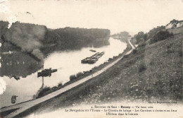 FRANCE - Environs De Sens - Rosoy - Un Beau Coin - La Navigation Sur L'Yonne - Carte Postale Ancienne - Sens