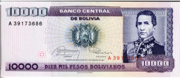 BOLIVIE - 10 000 Pesos Bolivianos 1984 UNC - Bolivia