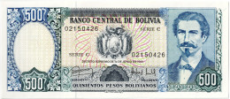 BOLIVIE - 500 Pesos Bolivianos 1981 UNC - Bolivien