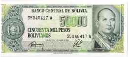 BOLIVIE - 50 000 Pesos Bolivianos 1984 UNC - Bolivië