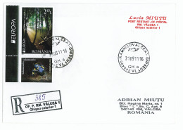 NCP 30 - 385-a EUROPA CEPT, Forest And BUCK, Romania - Registered, Stamp With TABS - 2011 - 2011
