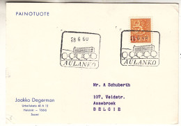 Finlande - Carte Postale De 1960 - Oblit Aulanko - - Briefe U. Dokumente
