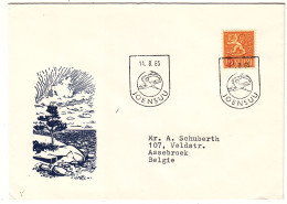 Finlande - Lettre De 1965 - Oblit Joensuu - - Lettres & Documents