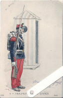 Illustrateur Kauffmann Paul, Militaria, Uniformes,   8 Infanterie De Ligne, Edition L'H - Kauffmann, Paul