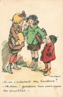 ENFANTS - Dessins D'enfants - Si On S'achetait Des Bonbons - Carte Postale Ancienne - Dibujos De Niños