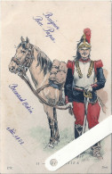 Illustrateur Kauffmann Paul, Militaria, Uniformes,  12 Cuirassier, Cheval, Edition L'H - Kauffmann, Paul