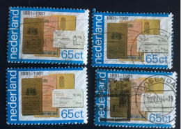 Nederland - C3/45 - 1981 - (°)used - Michel 1182 - 100j PTT Diensten - Used Stamps