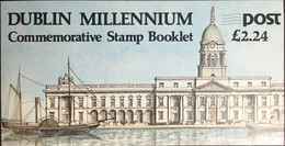 Ireland 1988 Dublin Millennium Booklet CTO - Cuadernillos