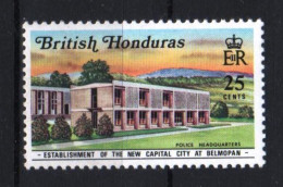 HONDURAS BRITANNICO BRITISH HONDURAS - 1971 - Police Headquarters - MNH Stamp          MyRef:L - Honduras Británica (...-1970)