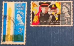 GRAN BRETAGNA 1965 YT 415-401 OPENING OF POSTAL-SALVATION ARMY - Usati