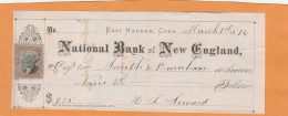 United States Old Check Cheques - Chèques & Chèques De Voyage