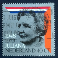 Nederland - C3/49 - 1973 - (°)used - Michel 1017 - Regerings Jubileum - Used Stamps