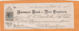 United States Old Check Cheques - Cheques & Traveler's Cheques