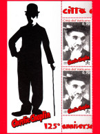 Nuovo - MNH - VATICANO - 2014 - 125º Anni Della Nascita Di Charlie Chaplin - Ritratto - 0,70 € - Coppia - Ungebraucht