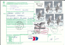 SUEDE  Ca.1991: Bulletin D'Expédition De BREDARYD Pour BRENT (VD, Suisse), CAD D'arrivée - Cartas & Documentos