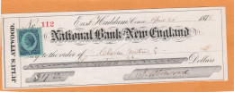 United States Old Check Cheques - Cheques & Traveler's Cheques