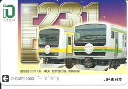 JAPON Train E231 Carte Prépayée Kart Card  (D.77) - Trains