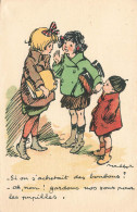 ILLUSTRATION - Si On S'achetait Des Bonbons - Enfants - Carte Postale Ancienne - Sin Clasificación