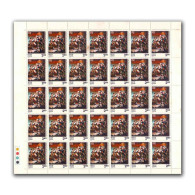 India 1976 American Revolution Bicentenary,America,Revolution, Drum, Flag, Independence, Full Sheet MNH (**) Inde Indien - Neufs