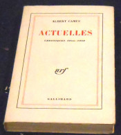 Actuelles – Chroniques 1944-1948 - Unclassified