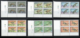 ● ROMANIA 1994 ֍ Animali Preistorici ֍ Dinosauro . .  ● N. 4153 / 58  ** X 4 ● Serie Completa ● Lotto N. 2260 ● - Ongebruikt