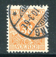 DANEMARK- Timbre Journaux Y&T N°6- Oblitéré - Revenue Stamps