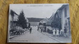 CPA ROUGEMENT LE CHATEAU 90 T DE BELFORT 90 LA ROUTE DE BELFORT ANIMATION VACHE VELO ED MAYER - Rougemont-le-Château