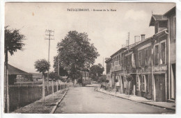 CPA :  14 X 9  -  FAULQUEMONT.  -  Avenue  De  La  Gare - Faulquemont