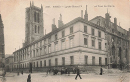 FRANCE - Paris - Lycée Henri IV Et Tour De Clovis - Carte Postale Ancienne - Other & Unclassified