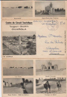 Guerre D'Algerie - Carte-lettre Illustrée -  Dépliant 3 Volets - Pouargla - Touggourt - Poste Aux Armées - Fm - Oorlog In Algerije